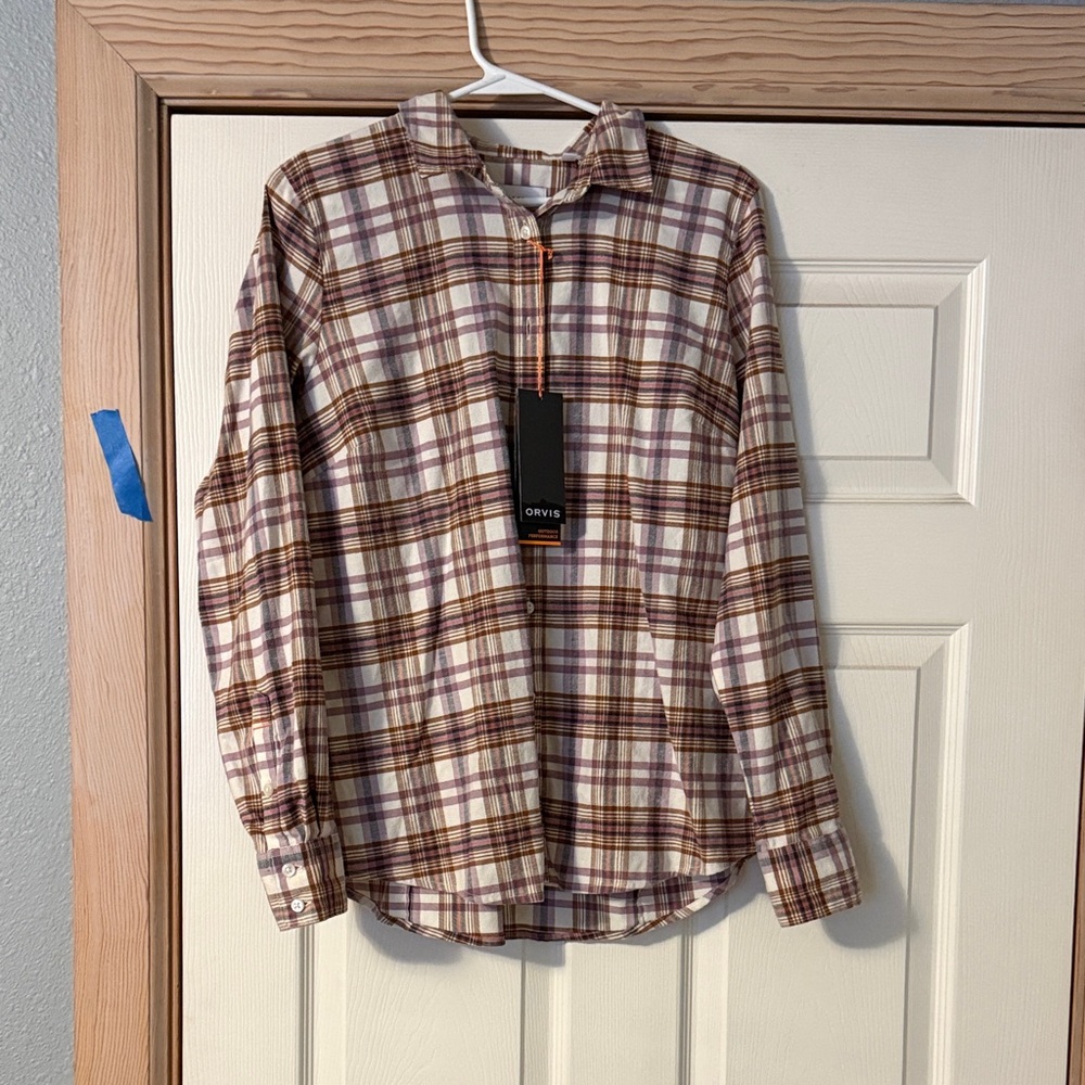 Orvis women’s light flannel button down